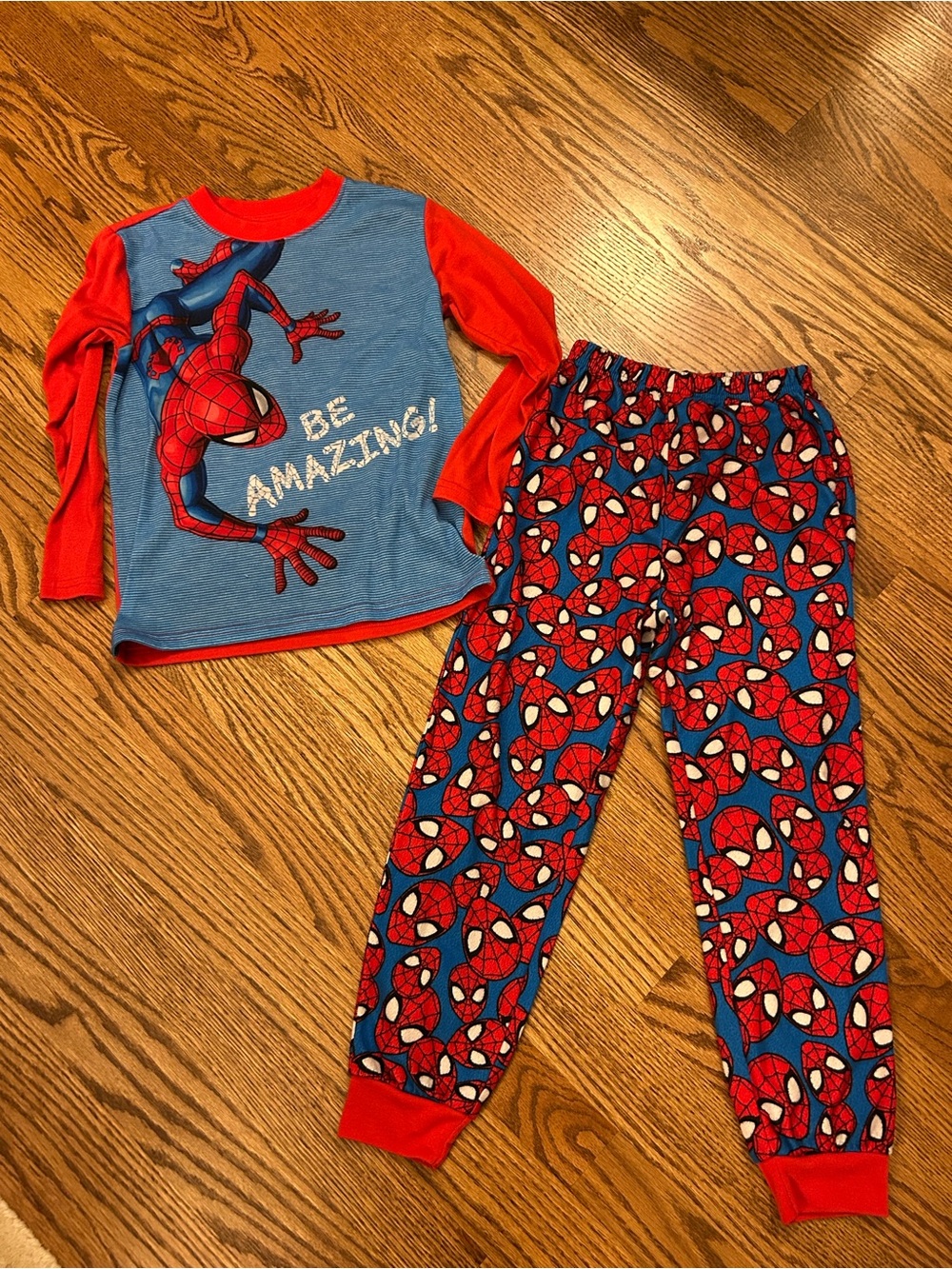 Marvel Spider-Man Red & Blue Boys Pajama Set